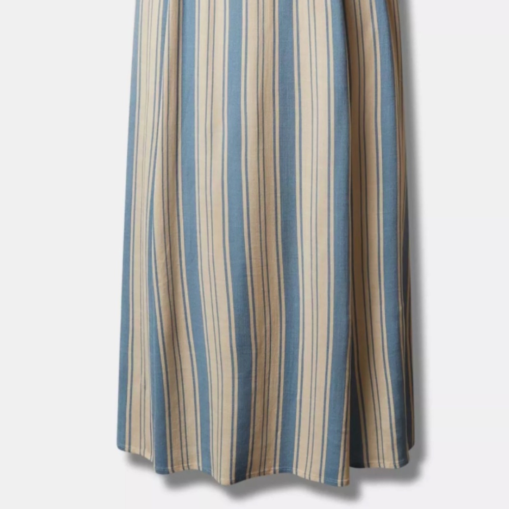 TORRID STRIPED MAXI SKIRT